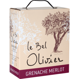 Le Bel Olivier" Grenache & Merlot, Bag-in-Box 3,0